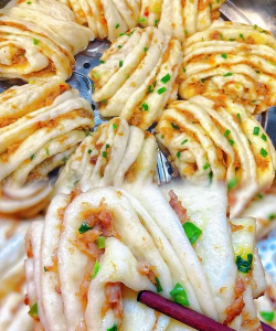 四川特色小吃葱葱卷 四川特色小吃葱葱卷