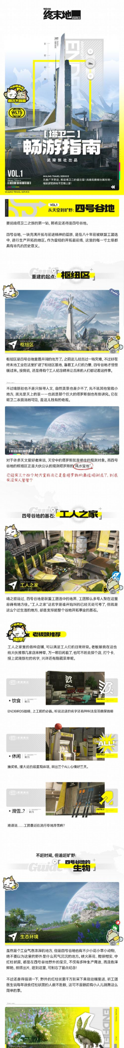 明日方舟：终末地//塔卫二畅游指南//四号谷地//