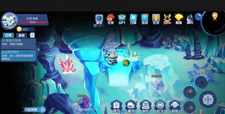 赛尔号怎么进入冰原溶洞