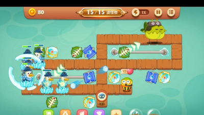 保卫萝卜3码头第46关怎么过