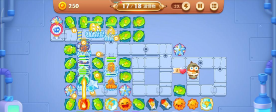 保卫萝卜3公园第19关怎么过