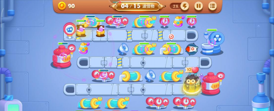 保卫萝卜3游乐场第34关怎么过