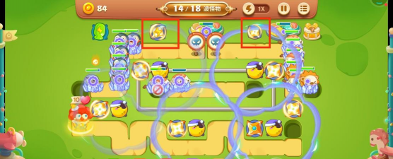 保卫萝卜3游乐场大作战4怎么过