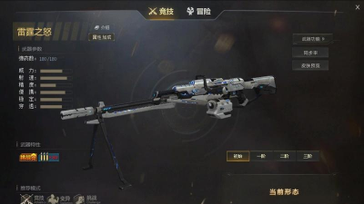 生死狙击经典竞技频道可以用哪些武器