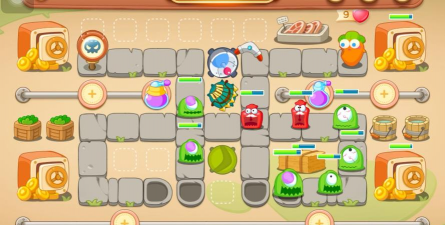 保卫萝卜3公园第59关怎么过