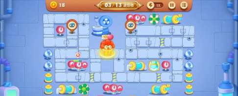 保卫萝卜3工厂第27关怎么过