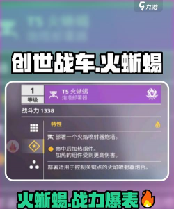 创世战车火蜥蜴怎么样