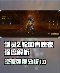 剑灵2轮回者魄夜好用吗