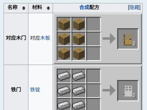 我的世界暗影门怎么做