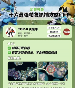 幻兽帕鲁闪光帕鲁怎么捕捉