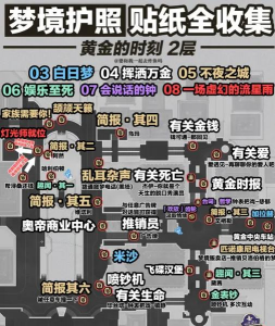 崩坏星穹铁道梦境护照13贴纸怎么收集