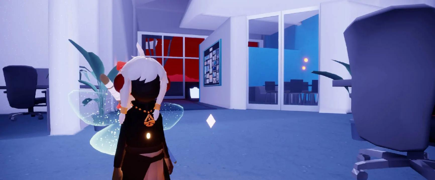 光遇为什么办公室门口有个人