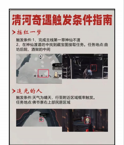 《燕云十六声》不见山隐藏奇遇触发方法介绍