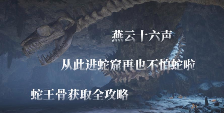 《燕云十六声》全蛇王骨获得方法介绍