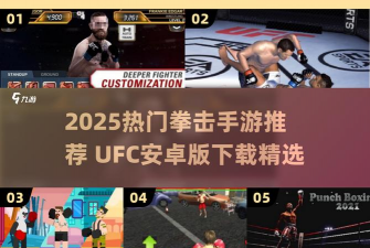 受欢迎的ufc游戏安卓版分享