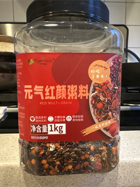 元气绿洲 元气红颜粥料