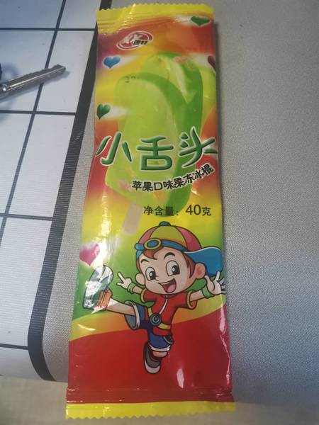 康轩 小舌头苹果口味果冻冰棍