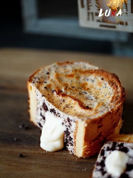 露娜 生酮芝士蛋糕卷【奥利奥口味】